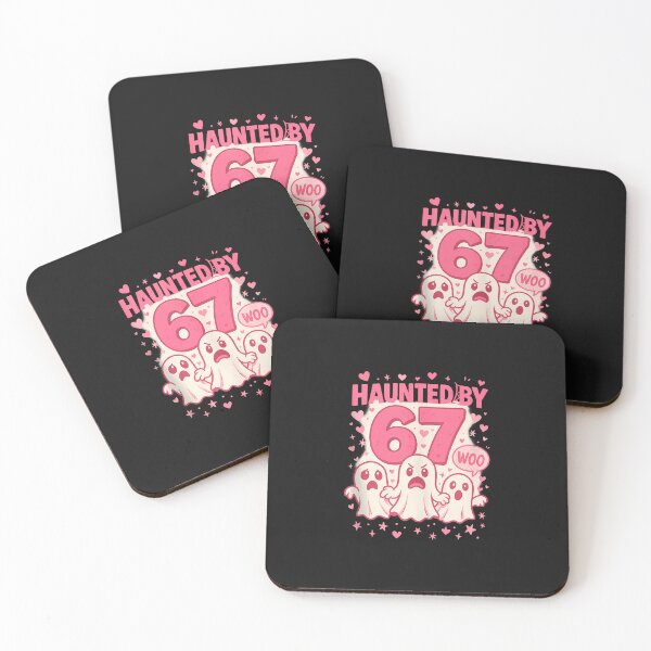 Item preview, Haunted By 67 Six Seven 6 7 Meme Gen Alpha We Wear Pink  designed and sold by grumpzara.