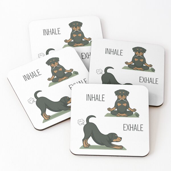 Item preview, Funny Rottweiler Yoga Mug designed and sold by RottiesAllDay.