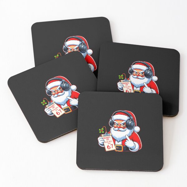 Item preview, Parents Teachers Christmas 67 Naughty List Funny Santa Trend designed and sold by grumpzara.