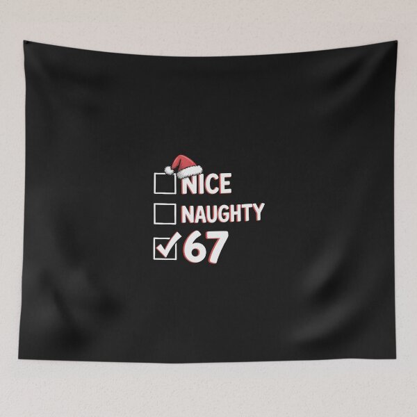 Item preview, Nice Naughty 67 Boys Christmas List Teens Boys Kids Xmas 6 7 designed and sold by grumpzara.