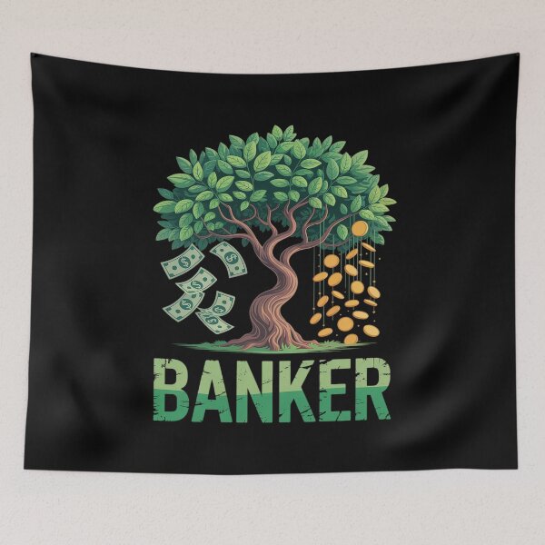 Item preview, Money Tree Banker Wealth Growth Financial Success designed and sold by BiellaSar.