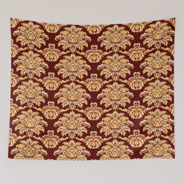 Item preview, Fine Damask Pattern  designed and sold by 3triadstore.
