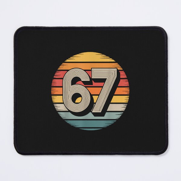 Item preview, 67 Meme Six Seven 6 7 Shirt Meme Funny Number Vintage designed and sold by grumpzara.