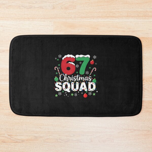 Item preview, Funny 67 Six Seven Meme Brainrot 67 Christmas Squad designed and sold by grumpzara.