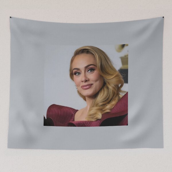 Item preview, Adele – Glamorous Red Elegance Portrait designed and sold by zulenekbedf.