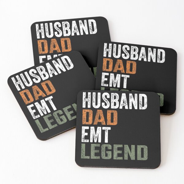 Item preview, Funny Husband Dad EMT Legend Paramedic T-Shirt designed and sold by Ayoub bry.