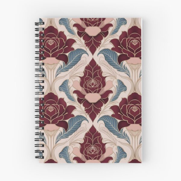 Item preview, Opulent Damask Floral Seamless Pattern designed and sold by adlkh.