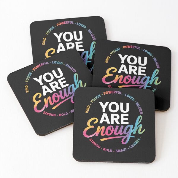 Item preview, You Are Enough Shirt, You are Kind Shirt, LGBTQ Inspirational designed and sold by MinaReinger.