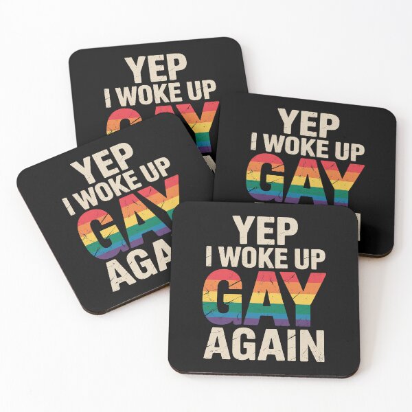 Item preview, Woke Up Gay png,Pride Rainbow Queer Gay CSD Party lgbtq designed and sold by marcusry.