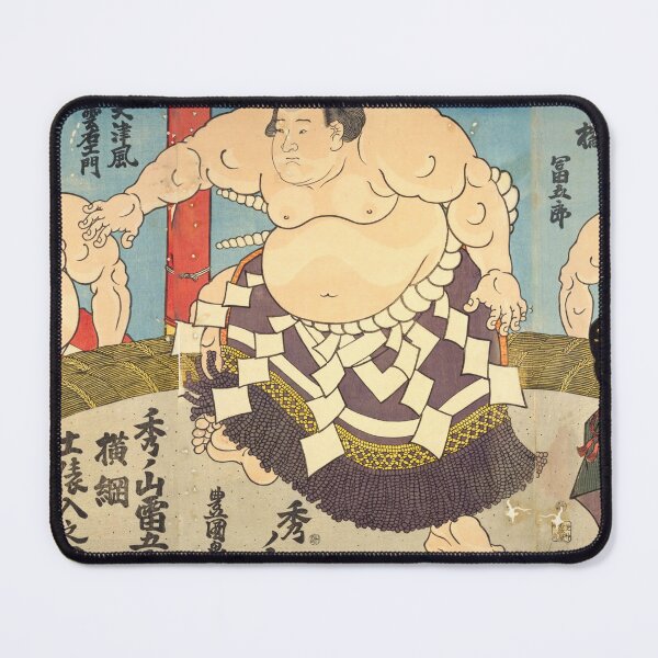 Item preview, Famous Sumo Wrestlers of Edo Japan– Japanese Ukiyo-e Art designed and sold by Ukiyoe Spirit.