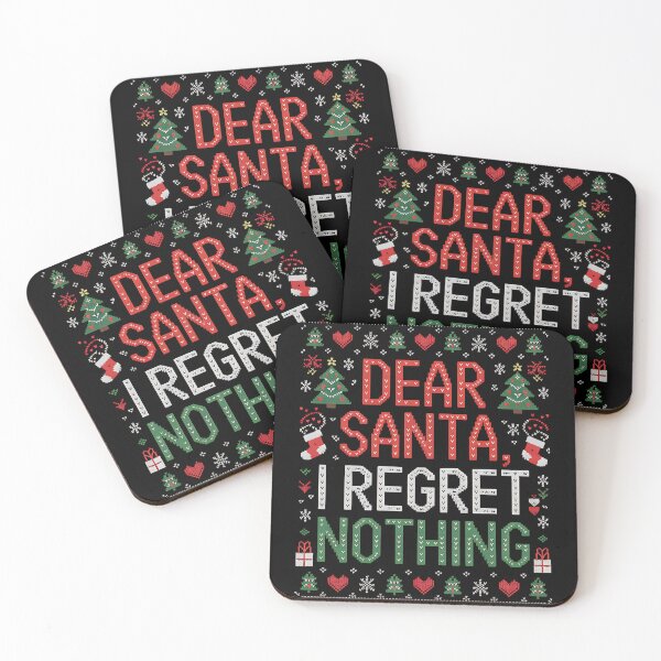 Item preview, Dear Santa – Funny Christmas Ugly Sweater Mood designed and sold by Taans-Creation.