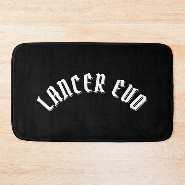 Item preview, Lancer Evo, Turbocharged Gothic Typography designed and sold by Automotive Art by Greg.