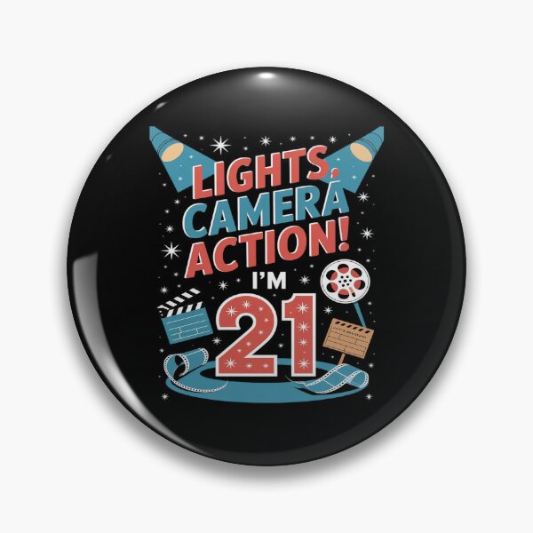 Item preview, Movie Party 21st Birthday Cinema Lover Film Theater Director designed and sold by BiellaSar.