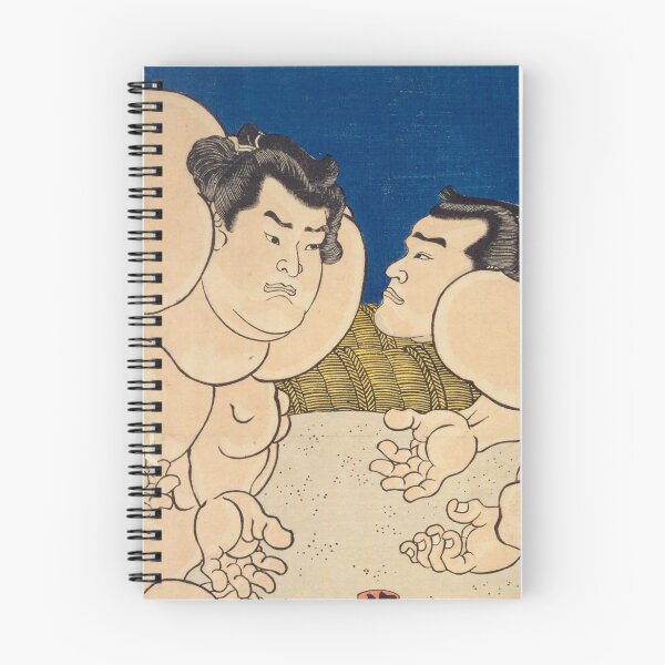 Item preview, Grand Sumo Tournament Scene – Japanese Ukiyo-e Art designed and sold by Ukiyoe Spirit.