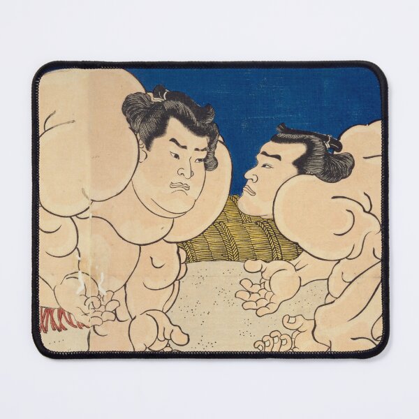 Item preview, Grand Sumo Tournament Scene – Japanese Ukiyo-e Art designed and sold by Ukiyoe Spirit.