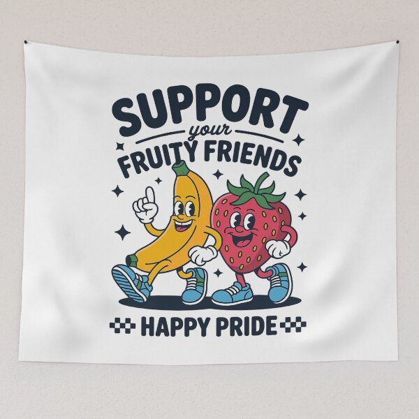 Item preview, Support Your Fruity Friends Sublimation designed and sold by MinaReinger.