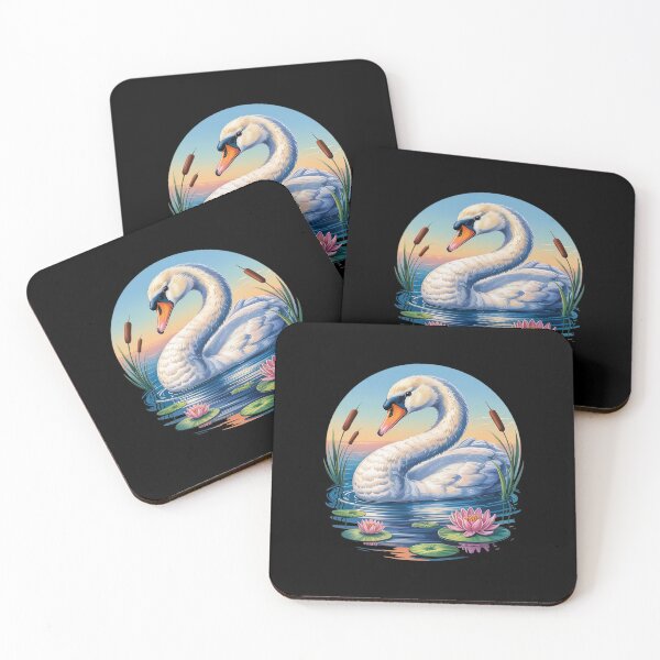 Item preview, Multiple Exposure Art Swan Swans designed and sold by BiellaSar.