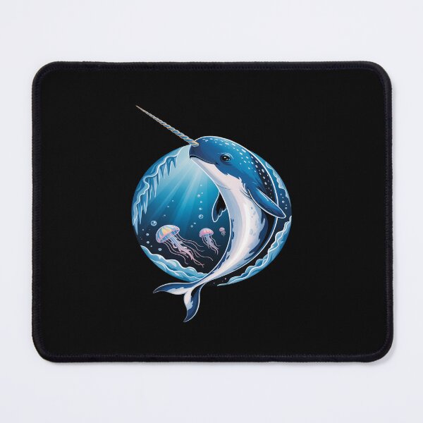 Item preview, Multiple Exposure Narwhal Narwhals designed and sold by BiellaSar.