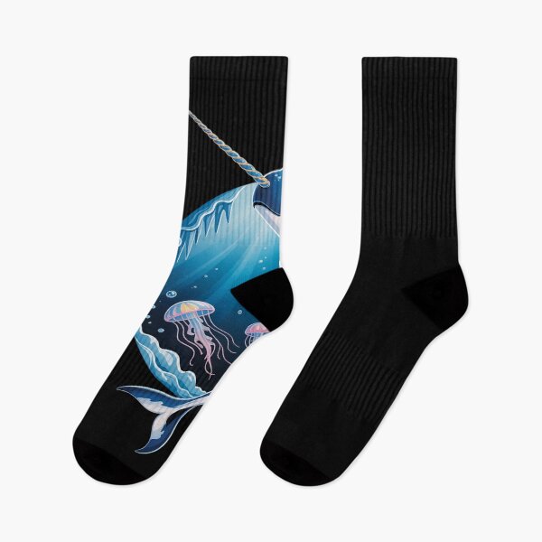 Item preview, Multiple Exposure Narwhal Narwhals designed and sold by BiellaSar.