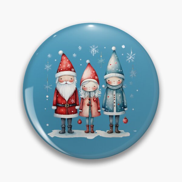 Item preview, Christmas Family Magic- Santa and Little Helpers in Winter Style designed and sold by All About DigiCraft by Fedelina.