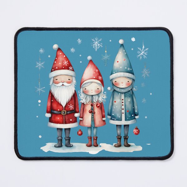 Item preview, Christmas Family Magic- Santa and Little Helpers in Winter Style designed and sold by All About DigiCraft by Fedelina.