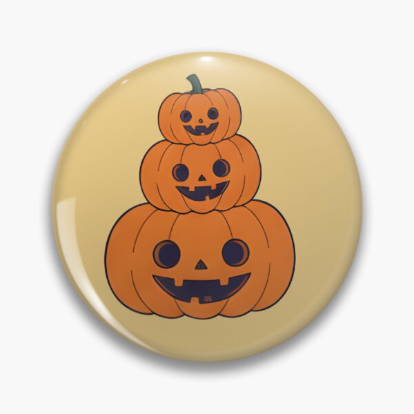 Item preview, Stacked Pumpkins – Cute Halloween Design designed and sold by Kawai Store.