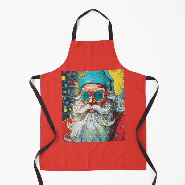 Item preview, "Modern Santa: Energetic Pop Art Fusion" designed and sold by Artisticanvas.