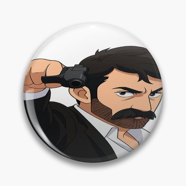 Item preview, Cumali Anime – Cukur Series Fanart | Powerful Turkish Character Design designed and sold by J1102.
