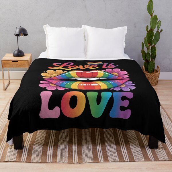 Item preview, Rainbow Pride Shirt, Rainbow Lips designed and sold by MinaReinger.