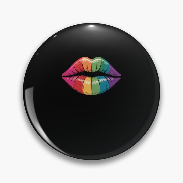 Item preview, Rainbow Lips Png, 2025 Gay Pride Month Png, Gay Pride designed and sold by marcusry.