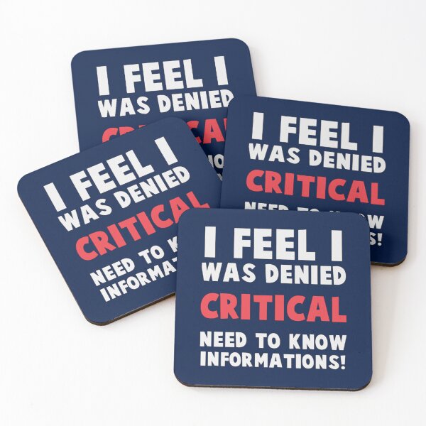 Item preview, I feel I was denied critical, need-to-know information! designed and sold by KusumLouisa.