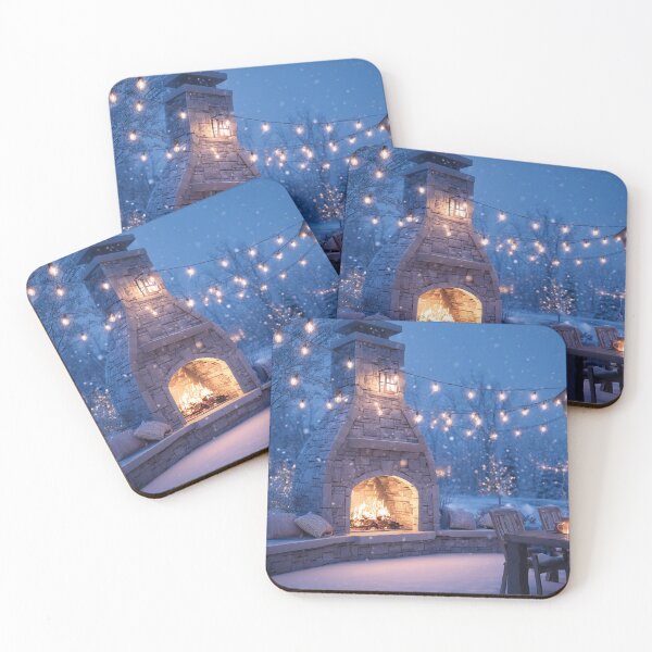 Item preview, Winter Glow Patio designed and sold by ArgentoArt.