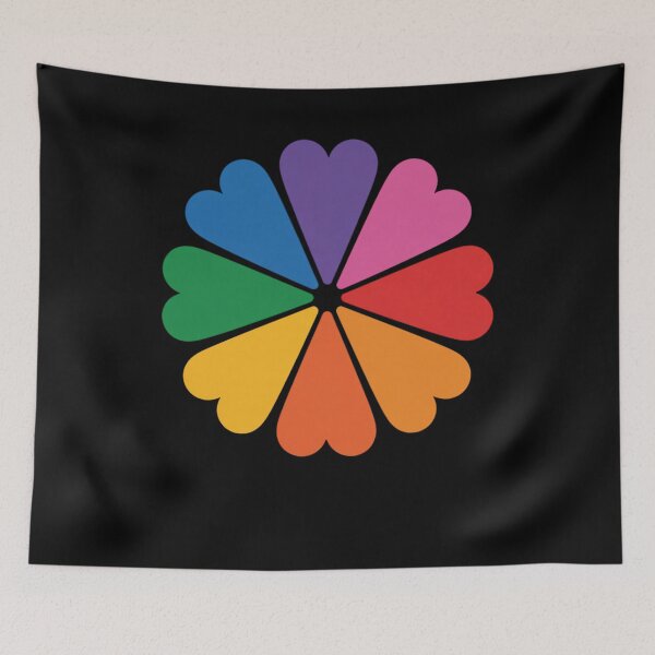 Item preview, Pride Heart Shirt, LGBTQ Support Tee, Rainbow Heart designed and sold by RayArmstrong.