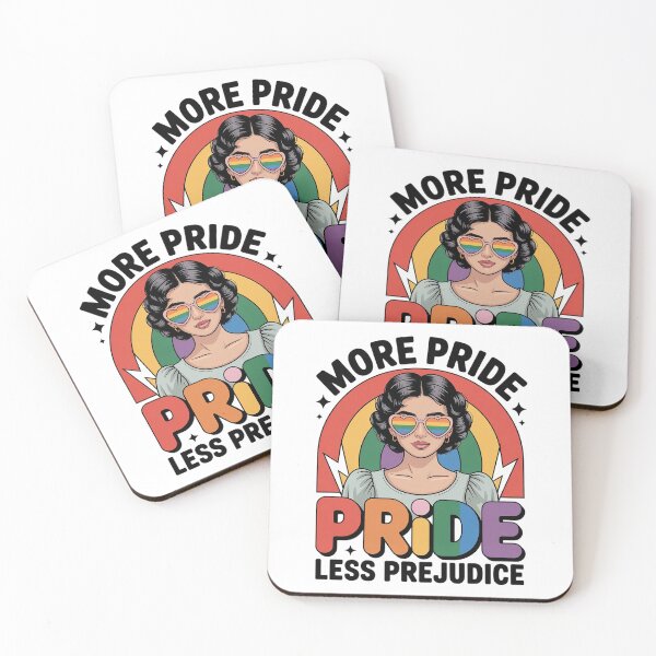 Item preview, More Pride Less Prejudice Shirt, More Pride Less Prejudice designed and sold by MinaReinger.