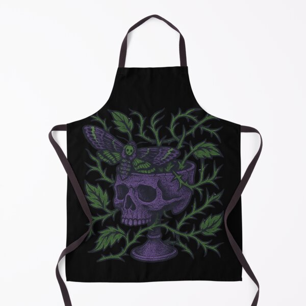 Item preview, Death Moth Skull Chalice Horror Purple Green designed and sold by Sturdust.
