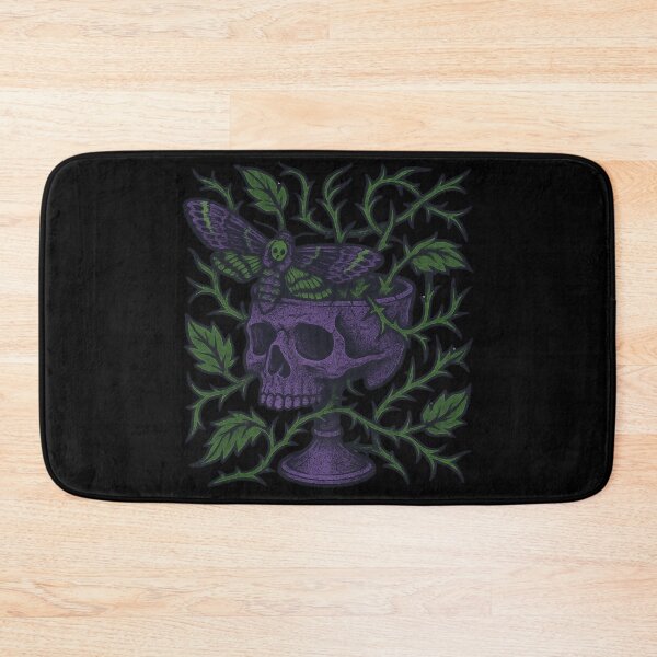Item preview, Death Moth Skull Chalice Horror Purple Green designed and sold by Sturdust.