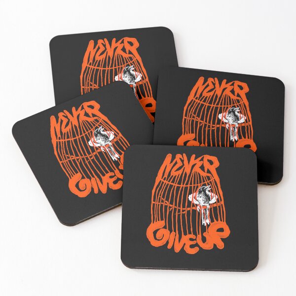 Item preview, Never give up designed and sold by barmalisiRTB.