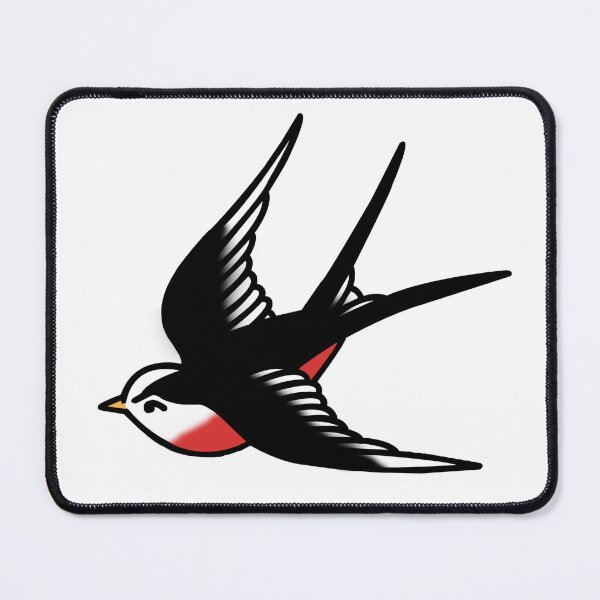 Item preview, traditional swallow bird funny designed and sold by Doooriginals.