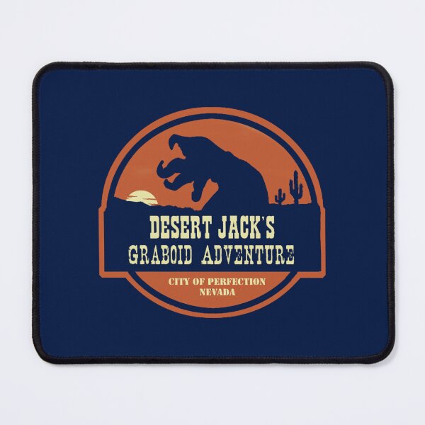 Item preview, Desert Jack_s Graboid Adventure logo designed and sold by KusumLouisa.