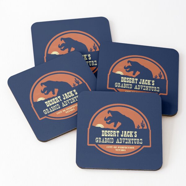 Item preview, Desert Jack_s Graboid Adventure logo designed and sold by KusumLouisa.