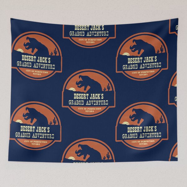 Item preview, Desert Jack_s Graboid Adventure logo designed and sold by KusumLouisa.