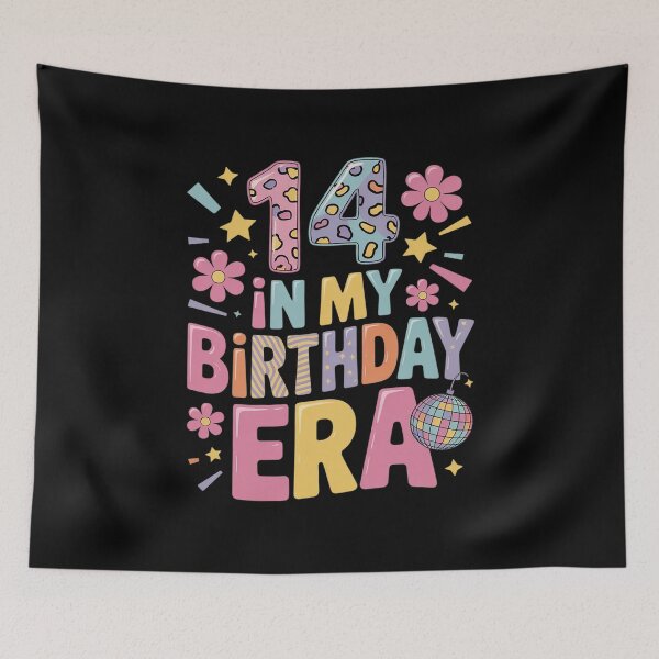 Item preview, In My 14th Birthday Era Fourteen 14 Year Old Birthday Girl  designed and sold by BeetleMalon.