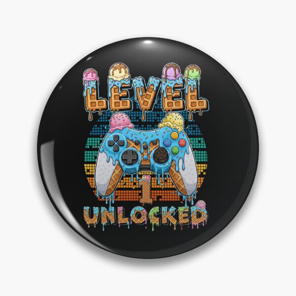 Artikelvorschau, Level 1 freigeschaltetes Gamer-Geburtstags-T-Shirt entworfen und verkauft von LashondaGreen89.