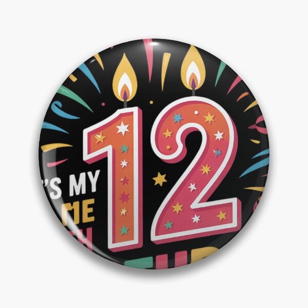Artikelvorschau, Es ist mein 12. Geburtstag 12 Jahre alt Geburtstag Jungen Mädchen Kinder entworfen und verkauft von BeetleMalon.