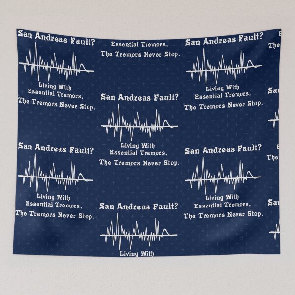 Item preview, San Andreas FaultLiving WithTremors, The Tremors Never Stop. (2) designed and sold by KusumLouisa.
