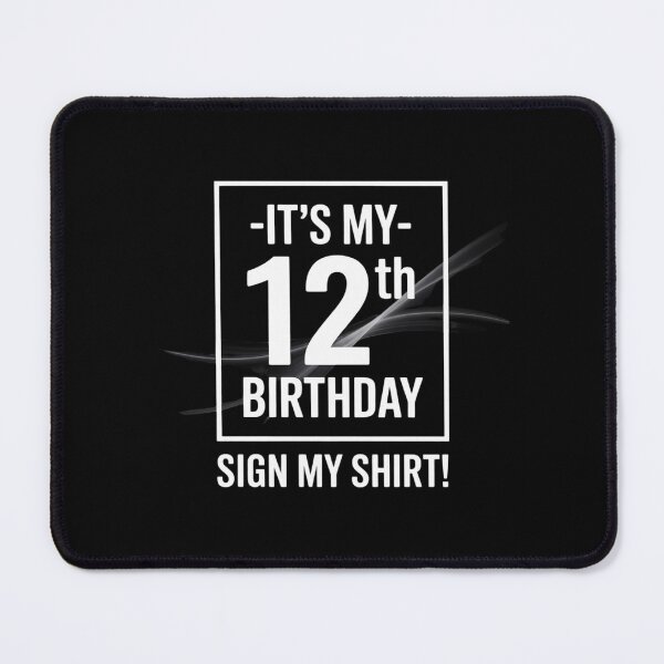 Item preview, It's My 12th Birthday 12 Years Old Birthday Party Sign My designed and sold by BeetleMalon.