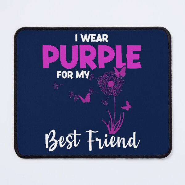 Item preview, I Wear Purple For My Best Friend Epilepsy Support designed and sold by KusumLouisa.