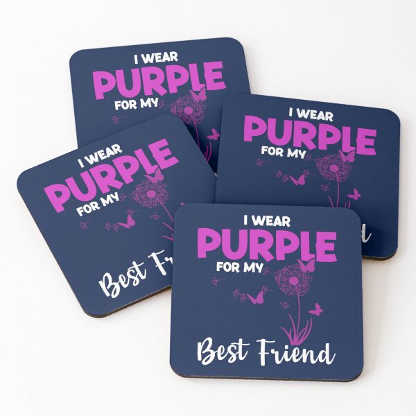 Item preview, I Wear Purple For My Best Friend Epilepsy Support designed and sold by KusumLouisa.