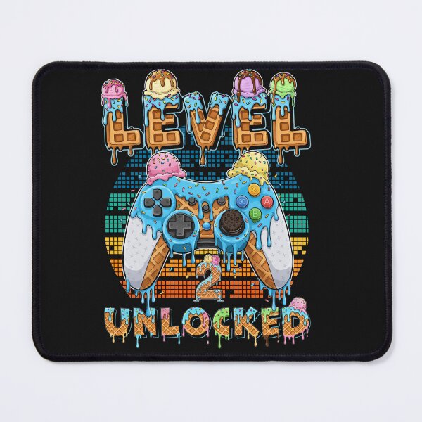 Item preview, Level 2 Unlocked Gamer Birthday Shirt designed and sold by LashondaGreen89.