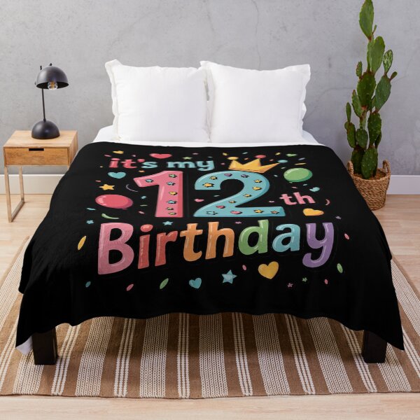 Item preview, It's My 12th Birthday Party Teens Girls 12 Year Old Bday  designed and sold by BeetleMalon.